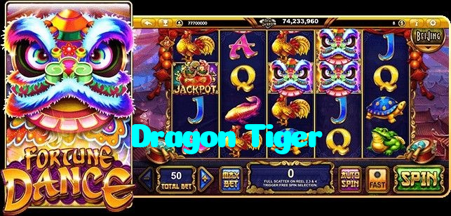 Dragon Tiger casino presented on mobile device in Pakistan with slots and live games